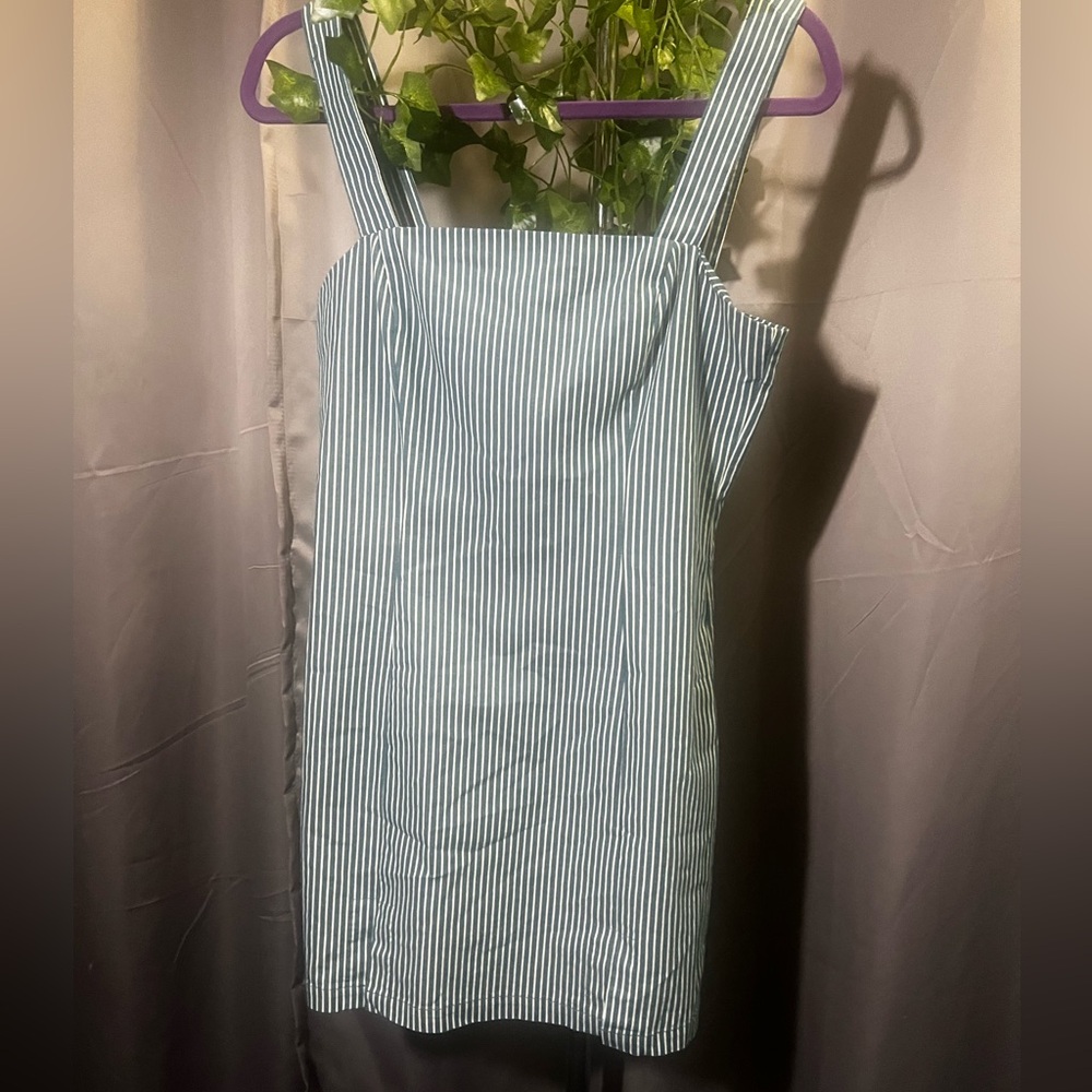 Forever21 NWT blue stripped dress